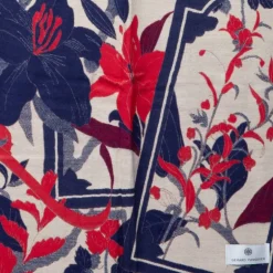 Echarpe motif tableau de fleurs 90x180cm Femme GERARD PASQUIER