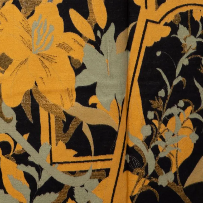 Echarpe motif tableau de fleurs 90x180cm Femme GERARD PASQUIER