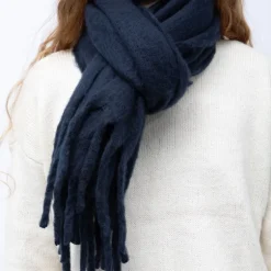 Echarpe épaisse chaude 50x210cm couleur unie Mixte MANOUKIAN