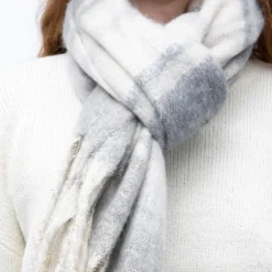 Echarpe épaisse 50x200cm à rayures Mixte MANOUKIAN