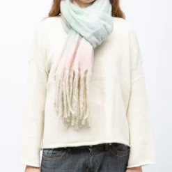 Echarpe épaisse 50x200cm à rayures Mixte MANOUKIAN