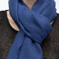 Echarpe texturé morgane motif losanges Femme DEELUXE 74
