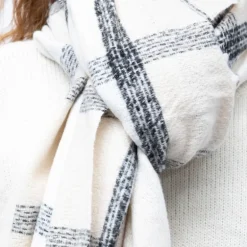 Echarpe 70x200cm à carreaux Mixte MANOUKIAN