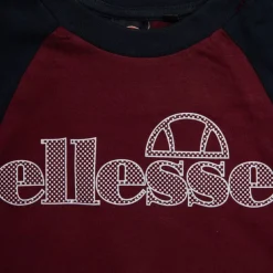 Ensemble blanc noir 2 tee shirts et pantalon de jogging Enfant ELLESSE