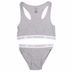 Ensemble brassière et culotte gainante en coton Femme BILL TORNADE
