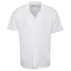 Ensemble chemisette short gaufré cordon dove Homme PANAME BROTHERS