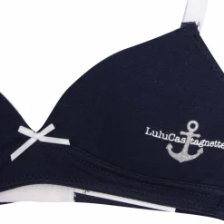 Ensemble culotte et soutien gorge noir blanc Enfant LULU CASTAGNETTE