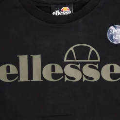 Ensemble kaki 3 pièces gilet jogging et tee shirt manches longues Enfant ELLESSE