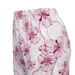 Ensemble pyjama avec liseré coloré bas fleuri Loma femme Femme RODIER