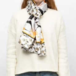 Foulard soie manoukian 90x180cm Femme MANOUKIAN