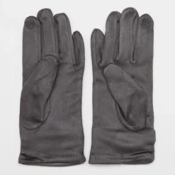 Gants bi matière avec fausse fourrure Femme GERARD PASQUIER