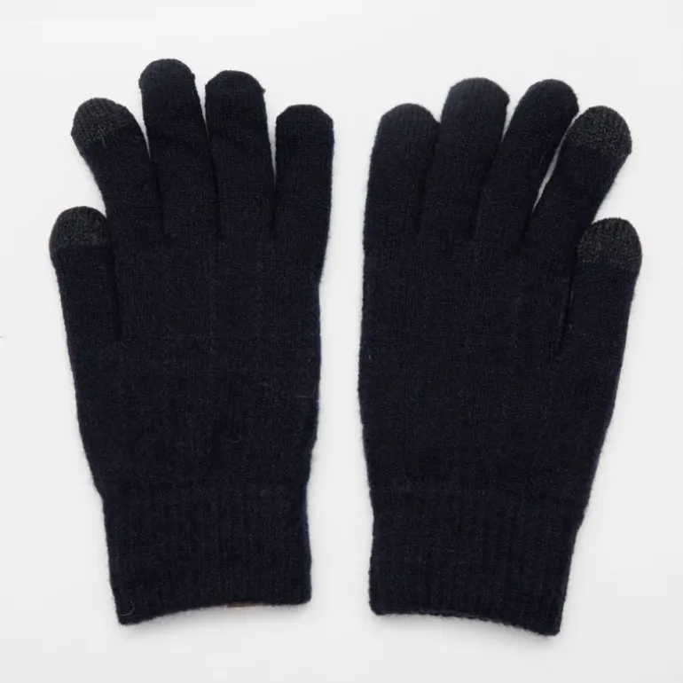 Gants en maille mélangée Homme MANOUKIAN