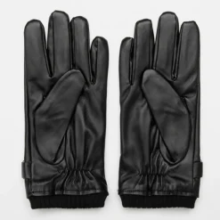 Gants similicuir avec clip Homme MANOUKIAN