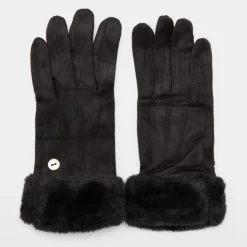 Gants sudédine avec fausse fourrure Femme GERARD PASQUIER