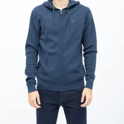 Gilet capuche milano zippé coton Homme BILL TORNADE