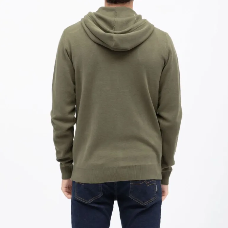 Gilet capuche milano zippé coton Homme BILL TORNADE