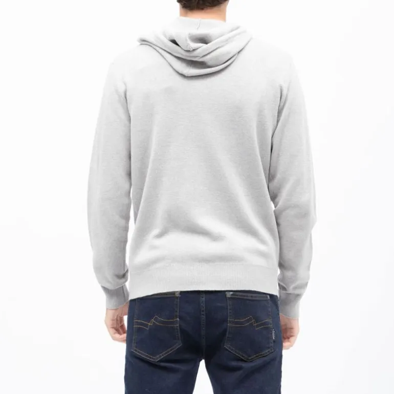 Gilet capuche milano zippé coton Homme BILL TORNADE