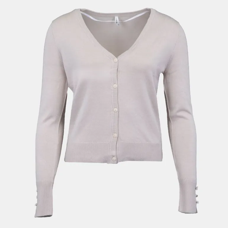 Gilet col V Minna avec boutons Femme ONLY