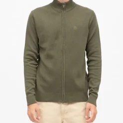 Gilet coton col cheminé avec zip Homme BILL TORNADE