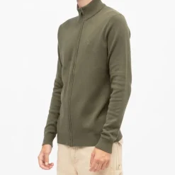 Gilet coton col cheminé avec zip Homme BILL TORNADE