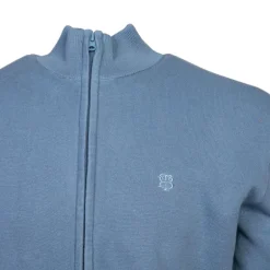 Gilet coton col cheminé avec zip Homme BILL TORNADE