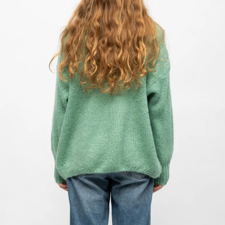 Gilet maille en laine Femme PLEASE