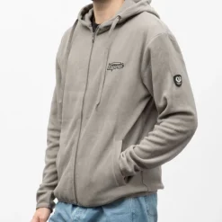 Gilet polaire a capuche jibrando Homme KAPORAL