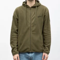 Gilet polaire a capuche jibrando Homme KAPORAL