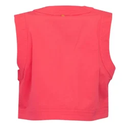 Gilet sans manches coton karo couleur unie Femme ANTIK BATIK