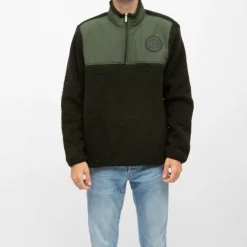 Gilet sherpa frontignan semi zippé Homme CERRUTI