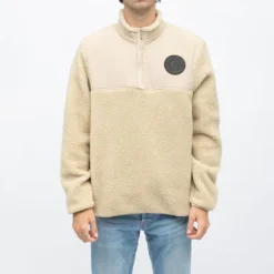 Gilet sherpa frontignan semi zippé Homme CERRUTI