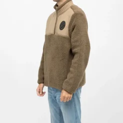 Gilet sherpa frontignan semi zippé Homme CERRUTI