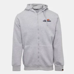Gilet sweat coton zippé avec capuche Homme ELLESSE