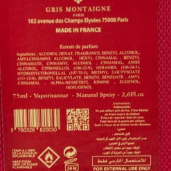 GRIS MONTAIGNE EDP Mixte 