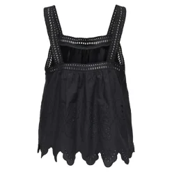 Haut avec broderie anglaise Nomelle black Femme JDY