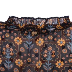 Haut blouse armilla bordeaux imprimée Femme DEELUXE 74