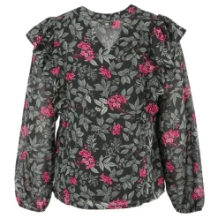 Haut blouss liouba imprimée fleurs Femme DEELUXE 74