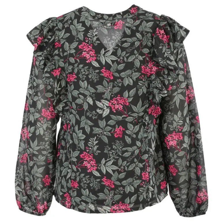 Haut blouss liouba imprimée fleurs Femme DEELUXE 74