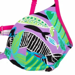 Haut de maillot de bain balconnet motif poissons Femme CHERRY BEACH