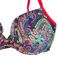 Haut de maillot de bain balconnet motif cachemire Femme CHERRY BEACH