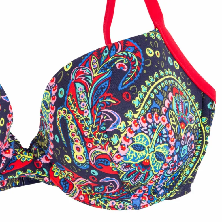 Haut de maillot de bain balconnet motif cachemire Femme CHERRY BEACH