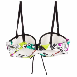 Haut de maillot de bain bandeau imprimé fleuri Femme CHERRY BEACH
