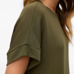 Haut Hali fluide col rond manches courtes Femme VERO MODA