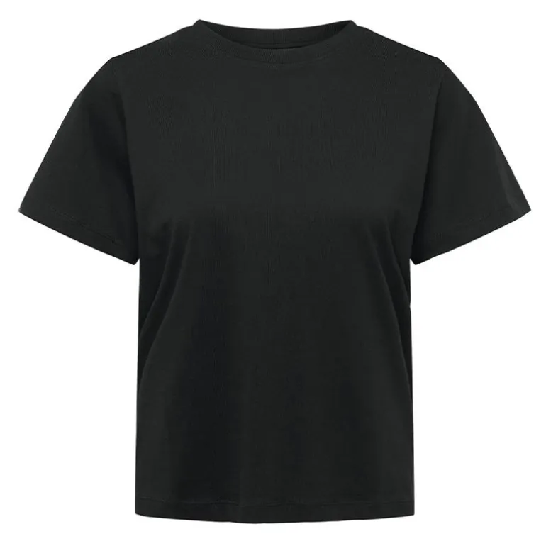 Haut manches courtes Pisa col rond 100% coton cloud dancer Femme JDY