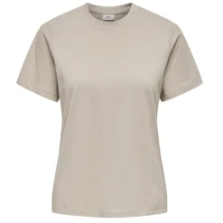 Haut manches courtes Pisa col rond 100% coton cloud dancer Femme JDY