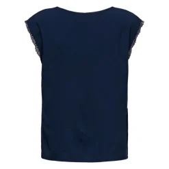 Haut manches courtes selina kalamata col v Femme ONLY