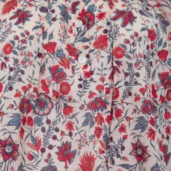 Haut manches longues annie fleurs rouges Femme ANTIK BATIK