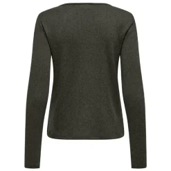 Haut manches longues dentelle décolleté Femme JDY