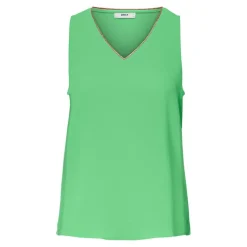 Haut sans manches col V doré Femme ONLY