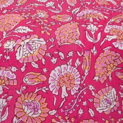 Haut sans manches fuschia à fleurs dandy Femme ANTIK BATIK